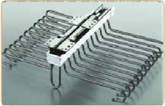 Trueliving_TOP INSTALL HANGING RACK 460 MM Silver